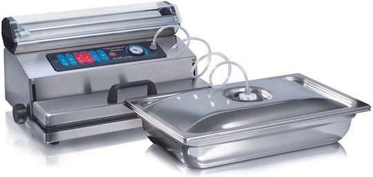 Aparat de Vidat Horeca pentru Conservarea Alimentelor 14.3 Litri Magic Vac Acp1115 Oțel Inoxidabil
