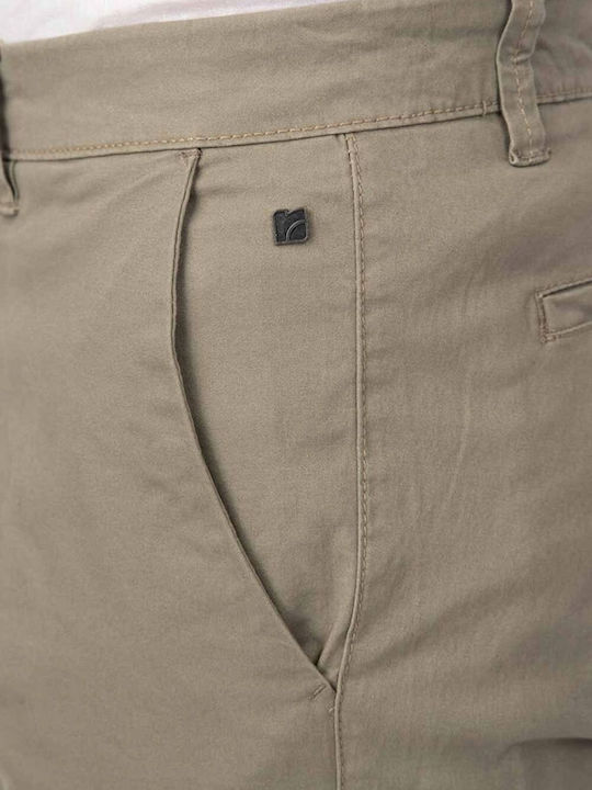 Bermudă de Bărbați Chino Khaki