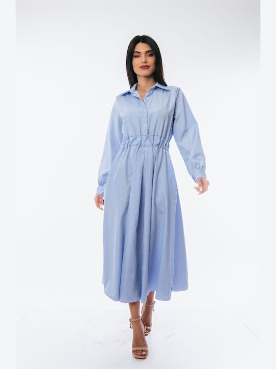Sommer Maxi Kleid Sky Blue