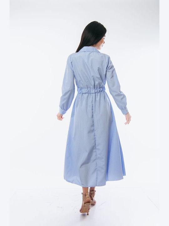 Sommer Maxi Kleid Sky Blue