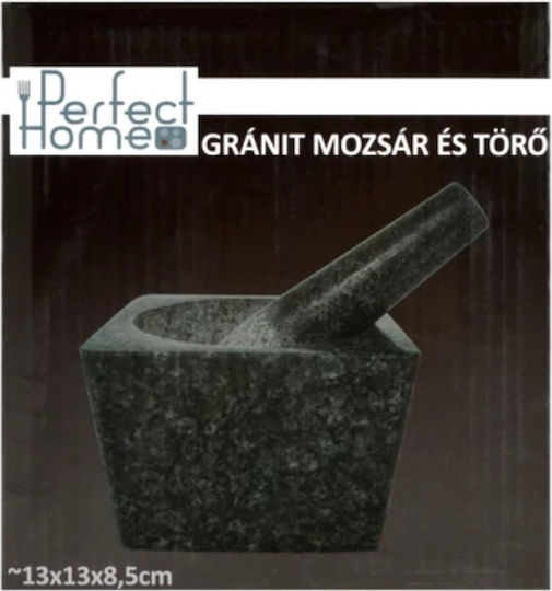 Perfect Home Γουδί από Γρανίτη 13x8.5cm