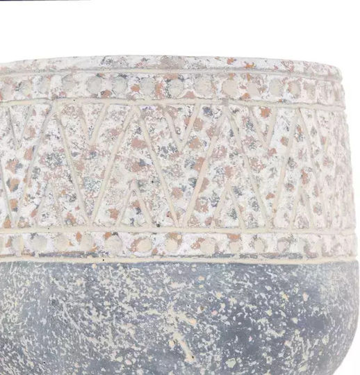 Ixia Regal Γλάστρα Τσιμεντένια 17.5x17.5x16.5εκ.