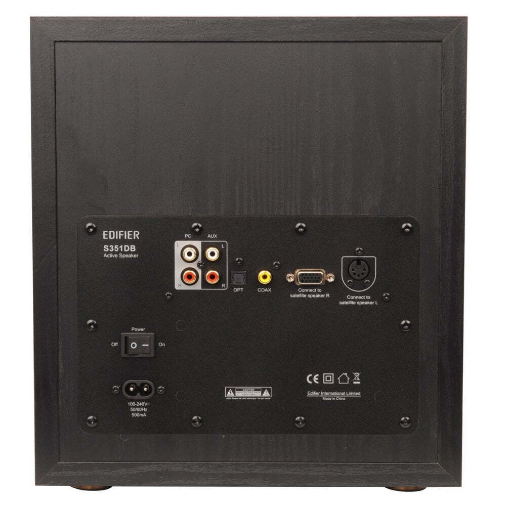スピーカー Edifier S351DB 150W 木製 2.1ch ブック（Edifier
