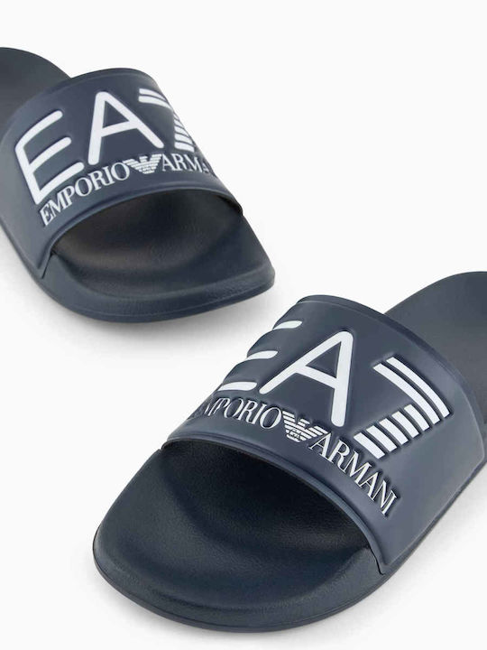 Emporio Armani Slides Μπλε