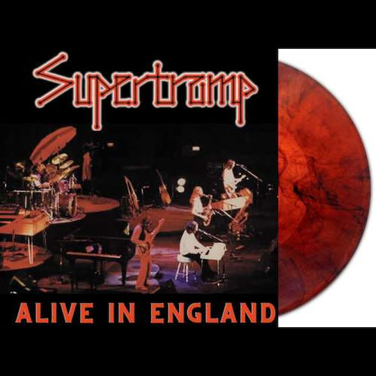 Supertramp Alive In England Marble Color 2xlp 2xLP Roșu Vinil
