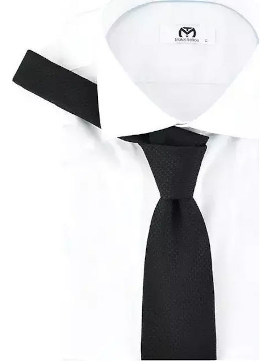 Boss Men's Tie Silk Printed in Blue Color