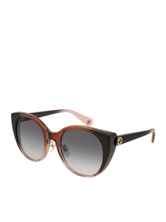Gucci Sunglasses Πολύχρωμα with Acetate Frame & Gray Lens Gucci Sunglasses Πολύχρωμα with Acetate Frame & Gray Lens