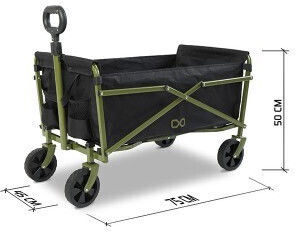 Сгъваема риболовна количка Delphin Moove 75 X 45 X 50 см