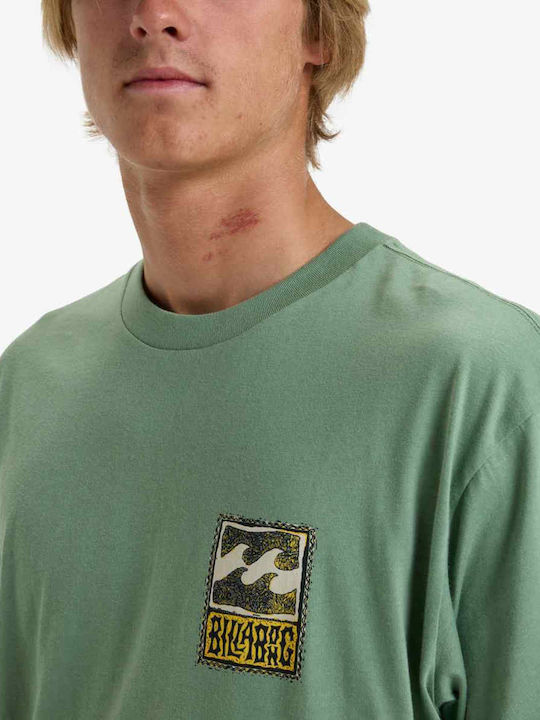 Stamp T-shirt Moss