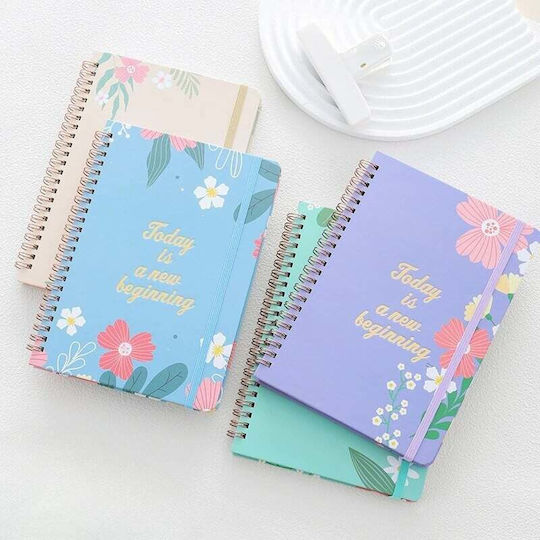 Εβδομαδιαίο Planner Μπλε Σπιράλ