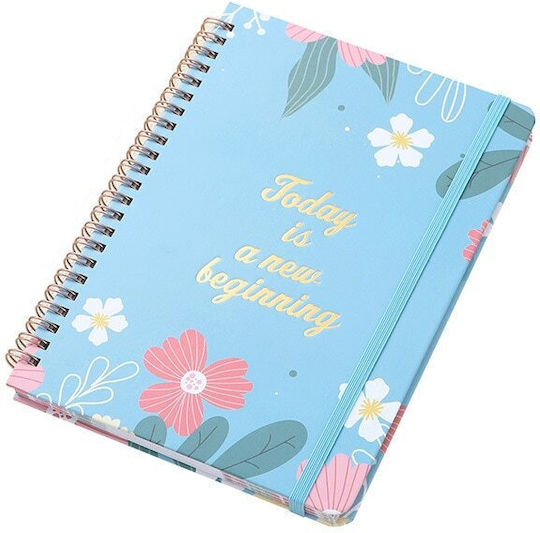 Εβδομαδιαίο Planner Μπλε Σπιράλ