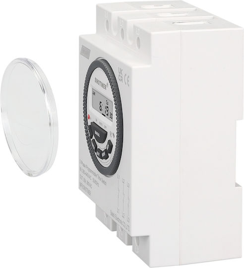 Comutator de siguranță temporizat automat 380v 30a Sinotimer Comutator programabil Tm619-380v-30a