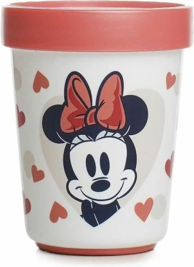 Thermobaby Feeding Set Minnie Mouse Heart Full Plastic White 3pcs