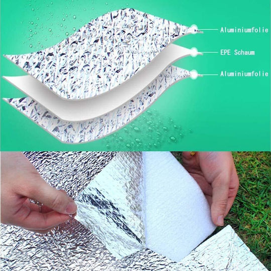 Δάπεδο Σκηνή Camping Thermal Aluminum 200*200εκ