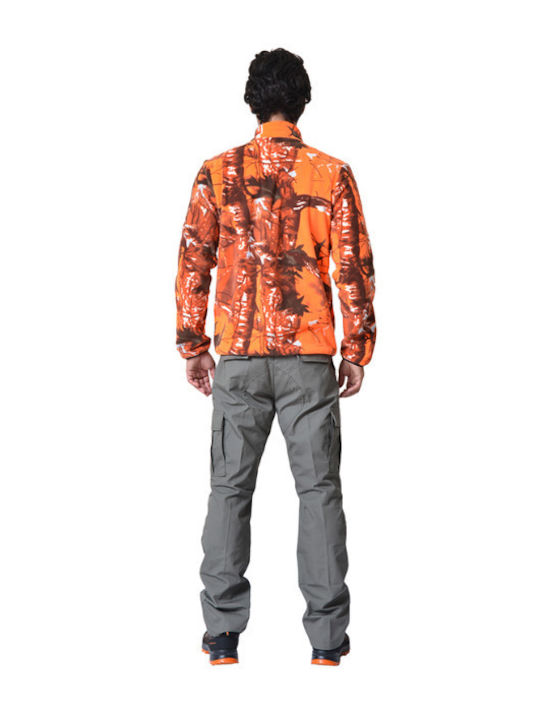 Ergo Hunting Cardigan Fleece Orange