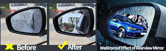 Wasserdichte Folie für Auto-Spiegel & Fenster