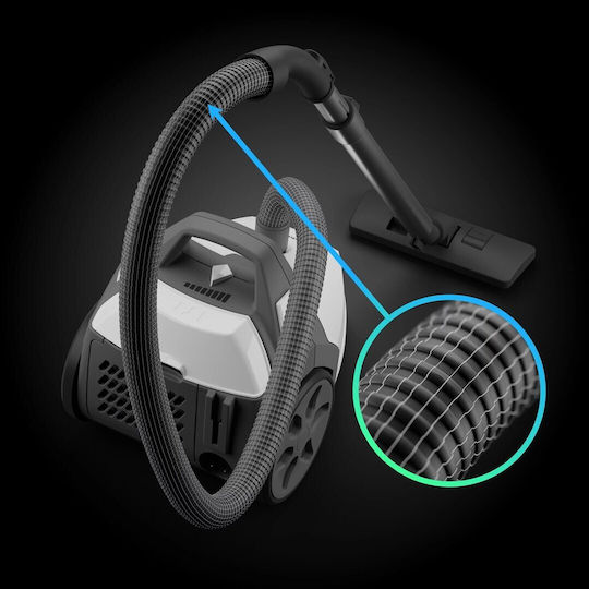 Smapp Dynamic+ Ηλεκτρική Σκούπα 900W με Σακούλα 4lt Κόκκινη