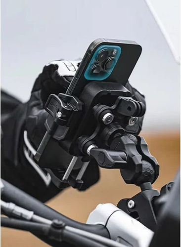Motowolf Mh1 Βάση Κινητού Μοτοσυκλέτας με Ρυθμιζόμενο Βραχίονα για το Τιμόνι