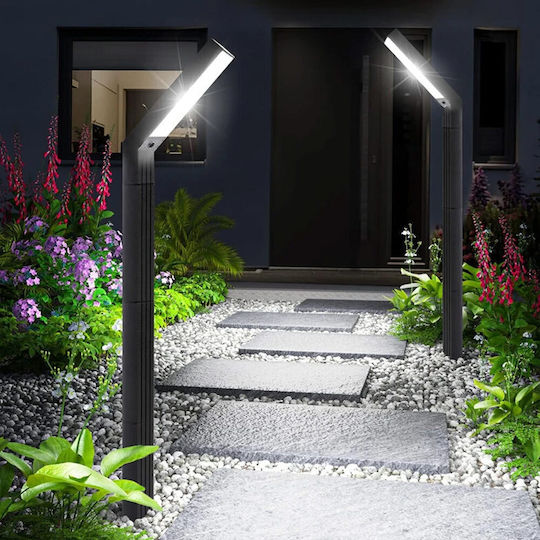 Garden Spiked Solar Light Natural White with Photocell