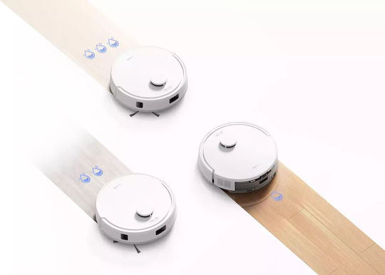 Mova E20 Plus Σκούπα Ρομπότ με Χαρτογράφηση Laser & Απορρόφηση 5000Pa Λευκή