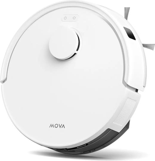 Mova E20 Plus Σκούπα Ρομπότ με Χαρτογράφηση Laser & Απορρόφηση 5000Pa Λευκή