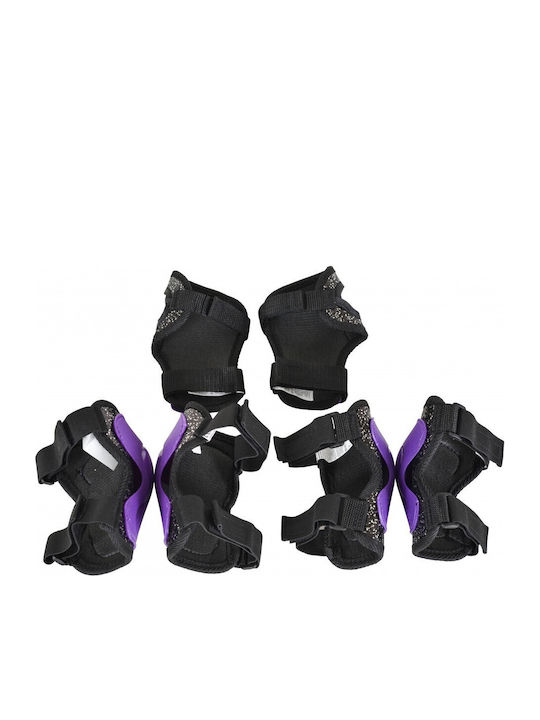 Byox Children's Protective Gear Set for Rollers Purple