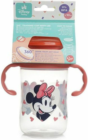 Stor Baby and Toddler Cup Minnie Mouse Heart Full from Plastic Minnie Mouse Full Of Smiles 395ml