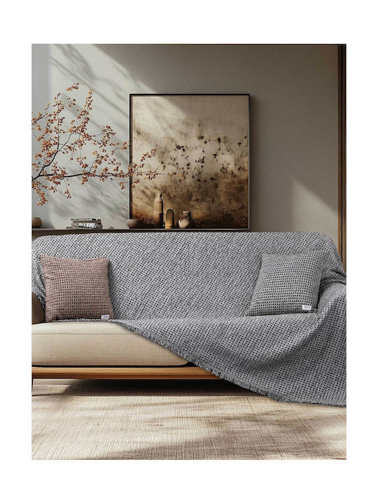 Madi Mouve Mouve Gray Sofa Cushion 45x45cm
