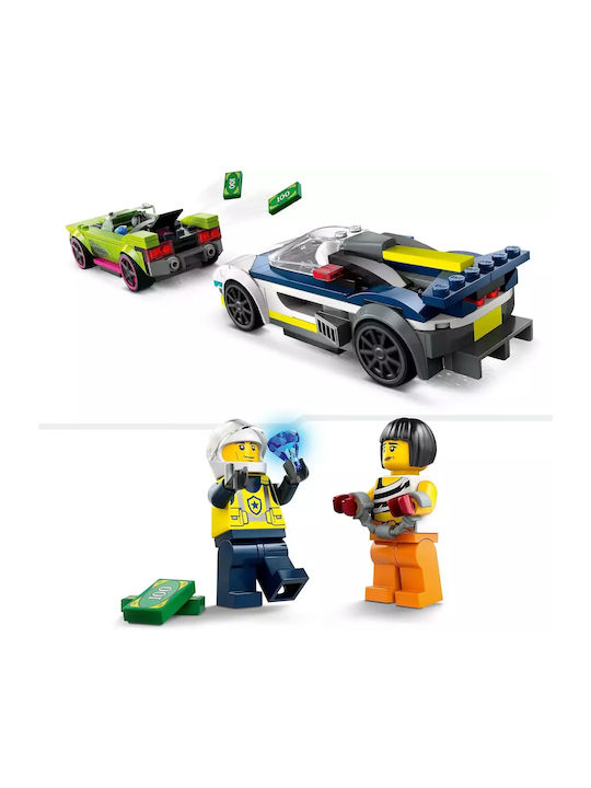 Lumânare De Paște Cu Jucării City: Urmărire Cu Mașina De Poliție Și Muscle Car Pentru Vârsta 6+ Ani LEGO
