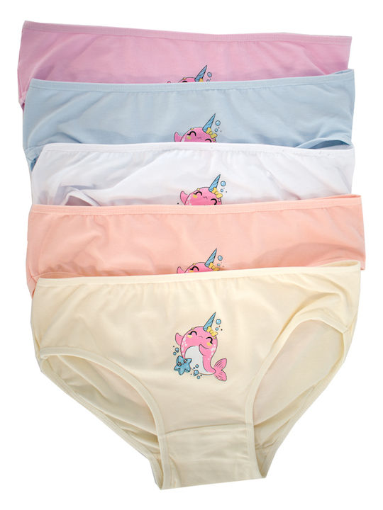 Onurel Set of Kids' Briefs Multicolour 5pcs