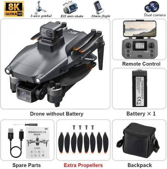 CSJ L600 Pro Max Drone με 4K Κάμερα
