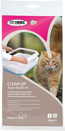 Imac Litter Bags Bags Cat Toilet 6pcs Clean-Up Cat Toilet Bags 45x35cm 6pcs