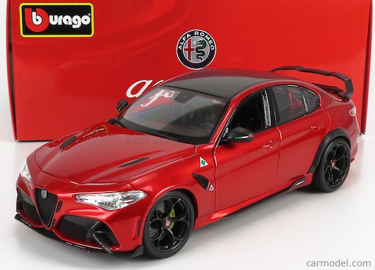 Bburago Μοντέλο Μεταλλικό Alfa Romeo Giulia GTAM 2020 1/18 Rosso GTA - Red Met