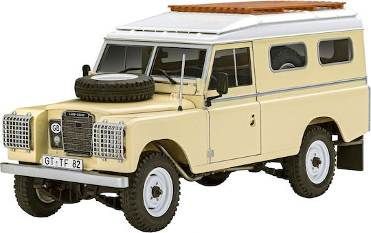 Revell Land Rover Series III LWB Modeling Figure Car 174 Pieces in Scale 1:24 1.9cm.