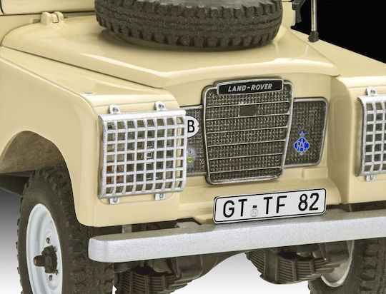 Revell Land Rover Series III LWB Modeling Figure Car 174 Pieces in Scale 1:24 1.9cm.