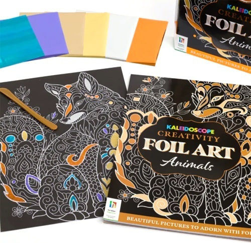 Colouring Book Foil Art