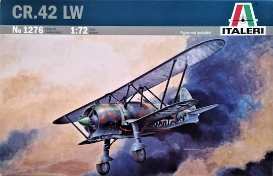 Italeri C.R. 42 Luftwaffe Modeling Figure Airplane in Scale 1:72 11.1cm.