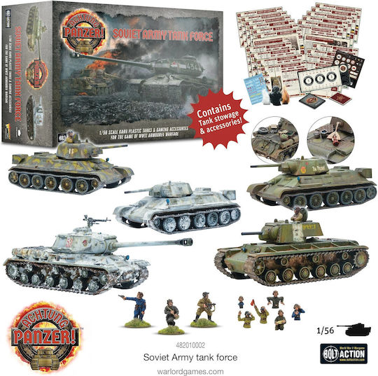 Warlord Games Panzer Figurină de Modelism la Scară 1:56