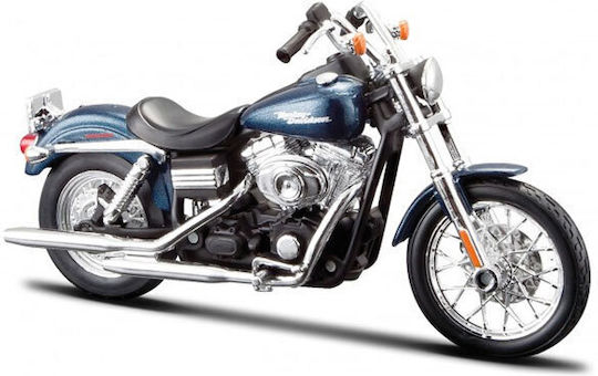 Maisto Harley Davidson FXDBI Dyna Street Bob '06 Modeling Figure Blue 200.6cm.