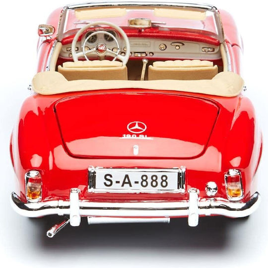 Maisto Mercedes-Benz Modellfigur Auto Weiß im Maßstab 1:18