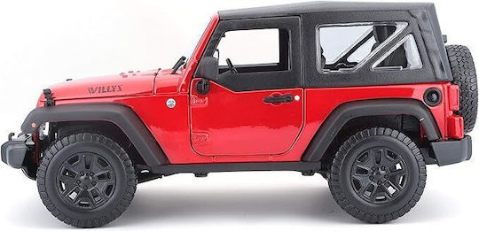 1/18 Jeep Wrangler ''willys'' 2014 Red