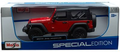 1/18 Jeep Wrangler ''willys'' 2014 Red
