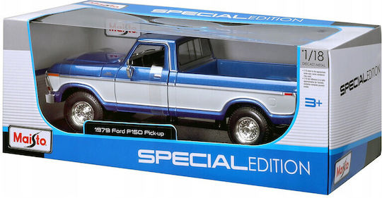 1/18 Ford F150 Pick-up 1979 Blue White
