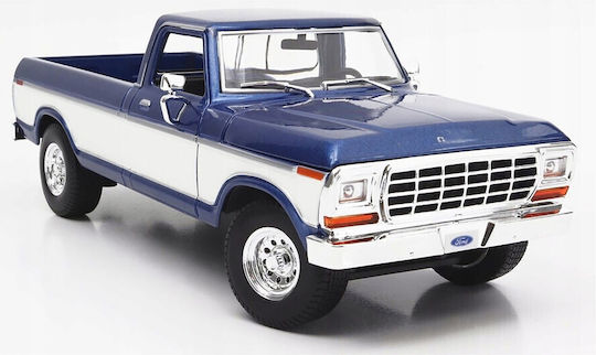 1/18 Ford F150 Pick-up 1979 Blue White
