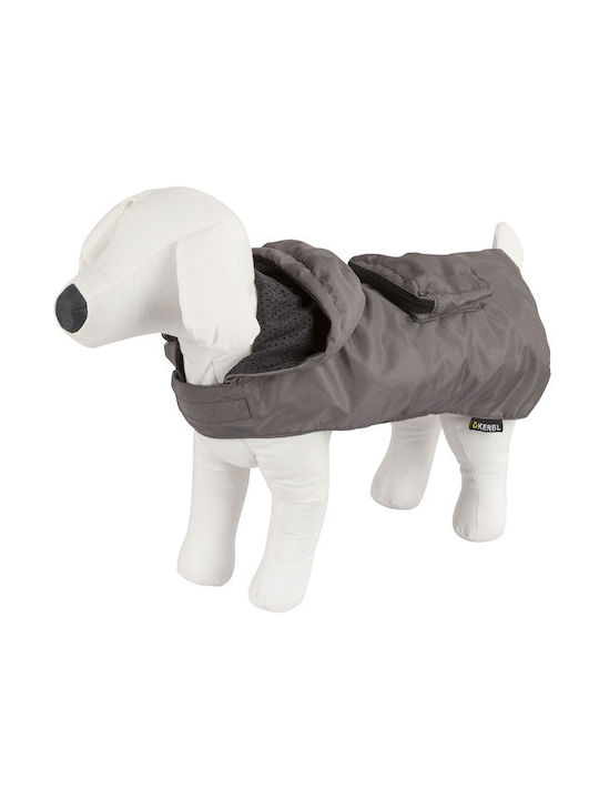 Kerbl Hundemantel Wasserdicht Braun mit Rückenlänge 35 cm.