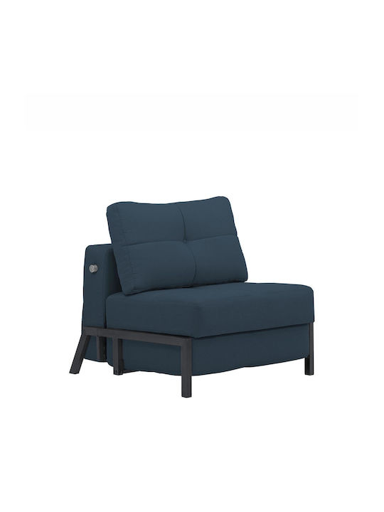 Oliver Schlafsessel Dark Blue 87x93x90cm