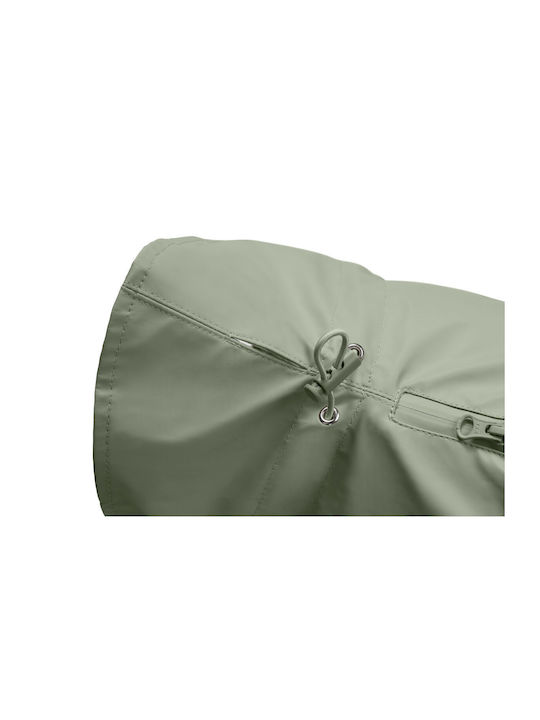 Hunter Hundemantel Wasserdicht Grün mit Rückenlänge 25 cm.