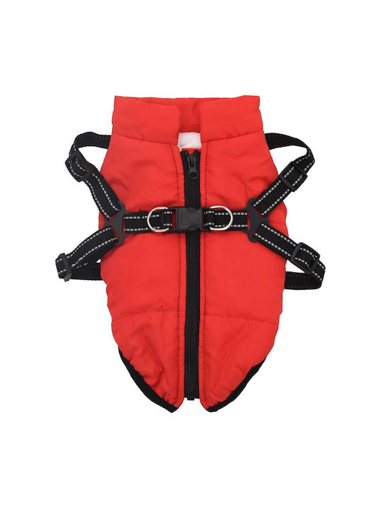 vidaXL Red Dog Coat