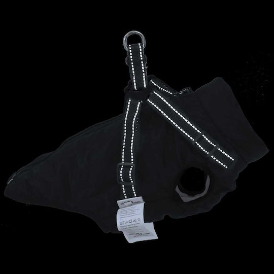 vidaXL Black Dog Coat