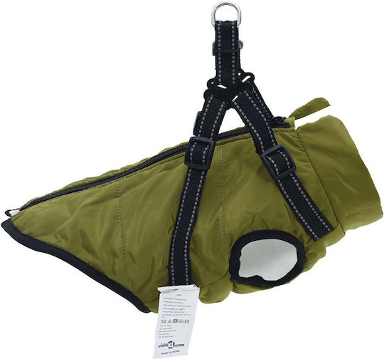 vidaXL Hundemantel Grün